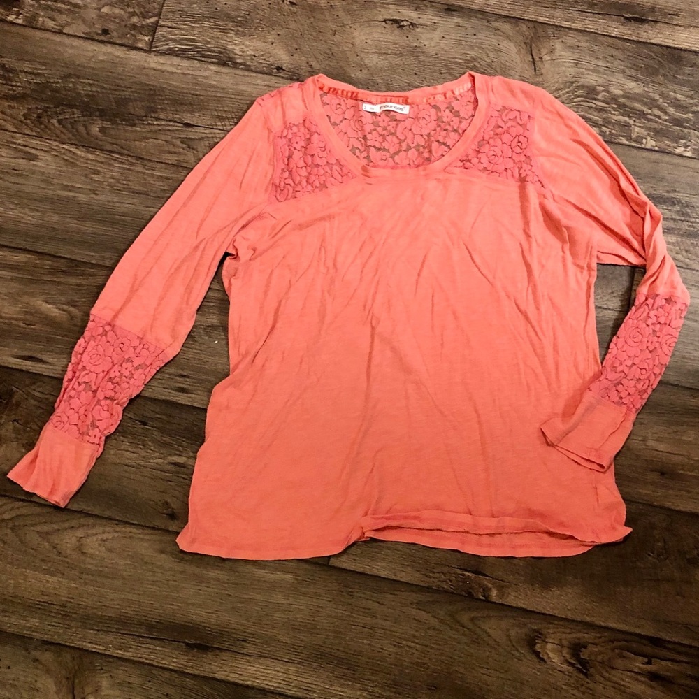 Maurice’s Coral Long Sleeve Shirt
